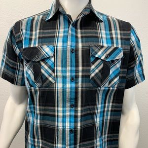 Beverly Hills Polo Club Short Sleeve Shirt Medium